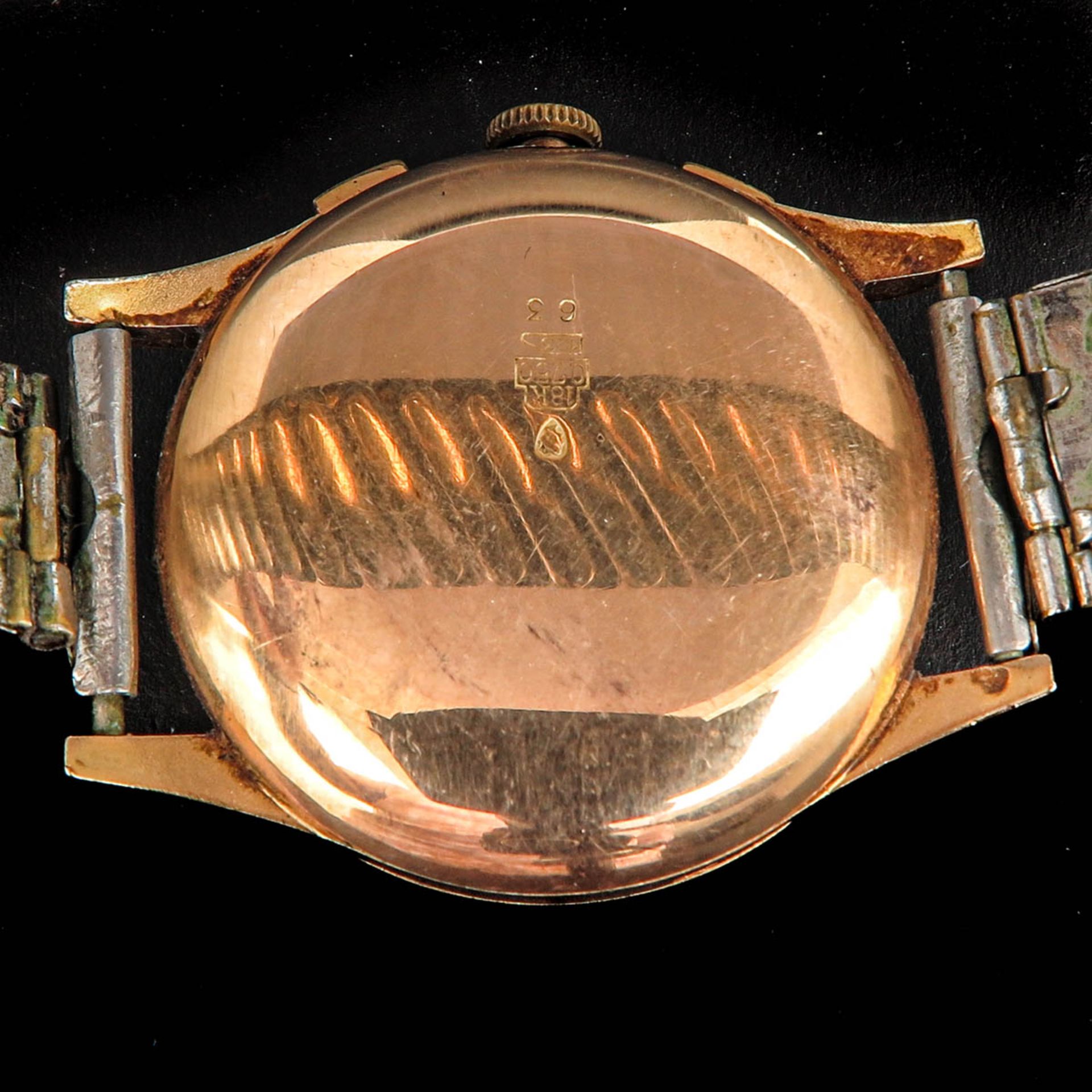 A Mens 18KG Chronograph Watch - Bild 3 aus 4