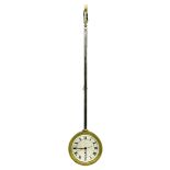 A 19th Century French Fire Gilt Wall Clock