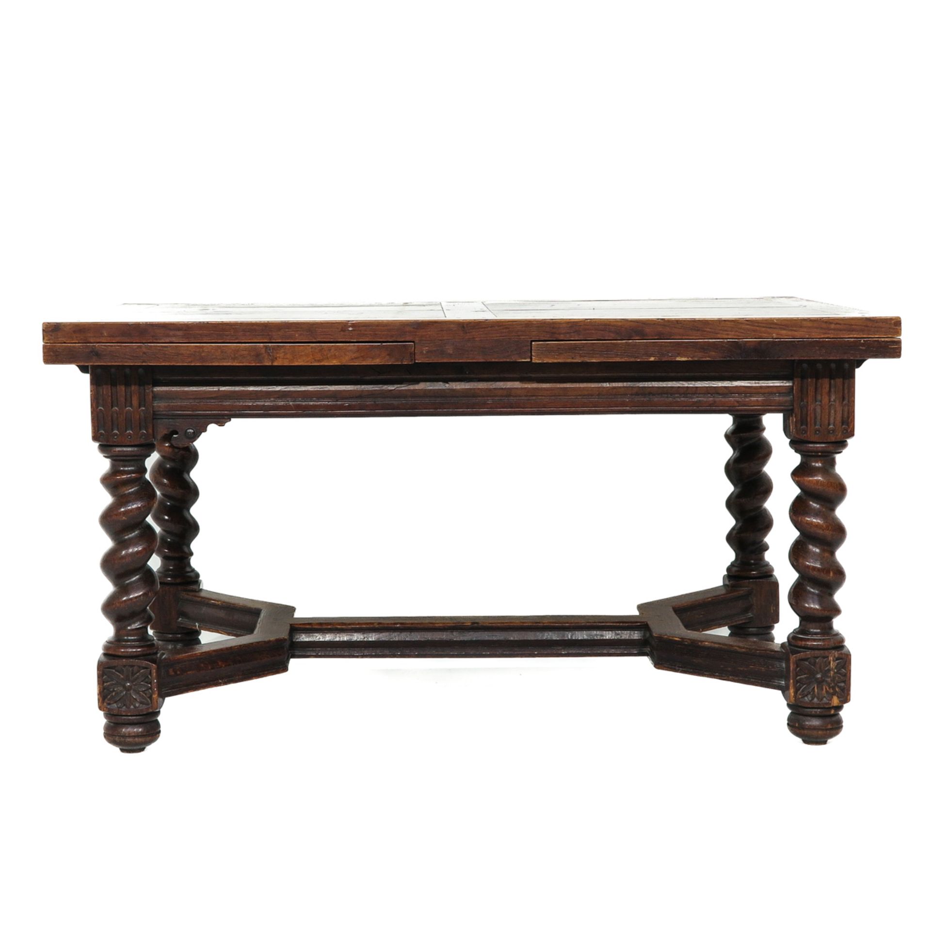 A 19th Century Oak Extension Table - Image 4 of 9