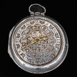 An 18th Century Silver Pocket Watch Signed Gould London