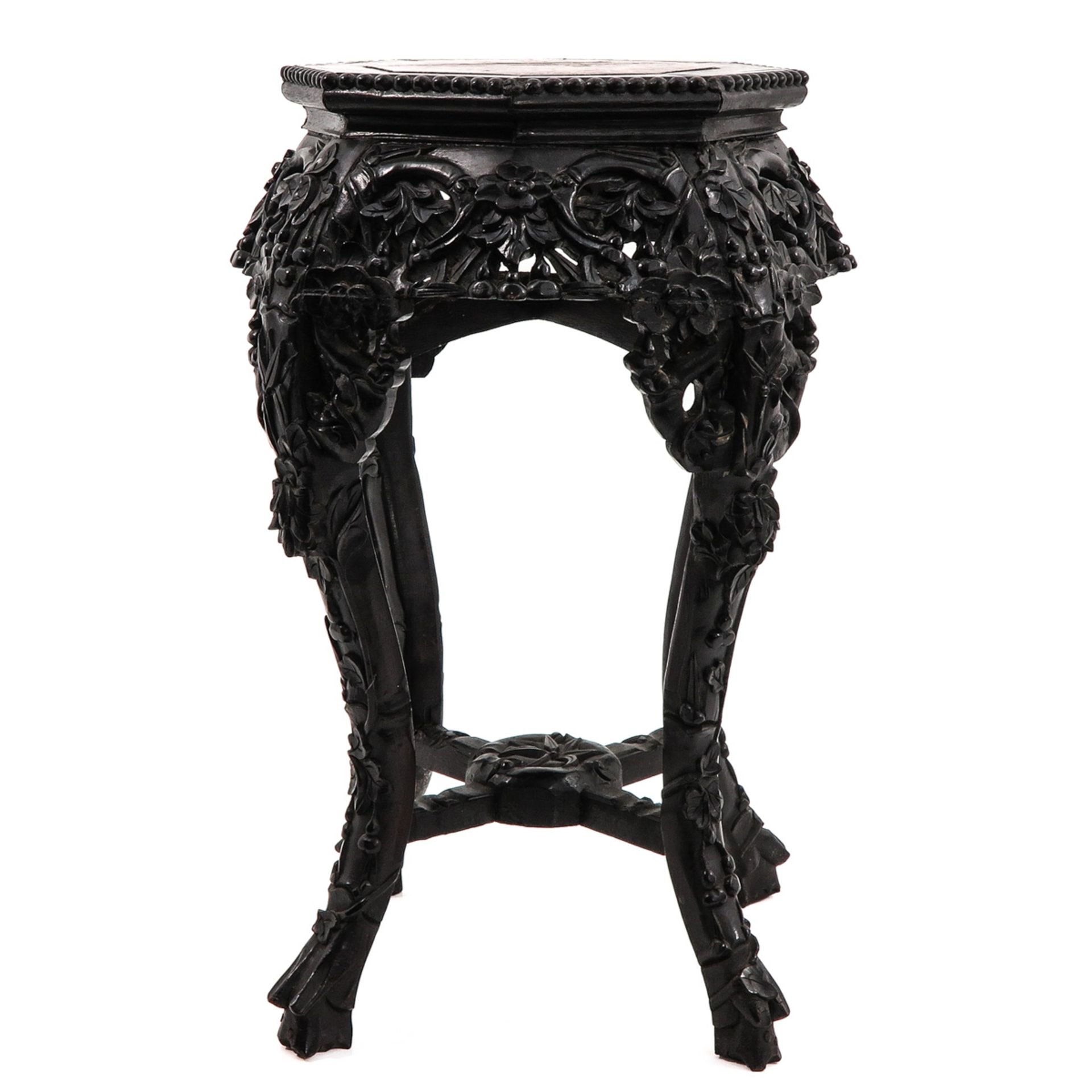 A Carved Marble Top Table - Image 2 of 5