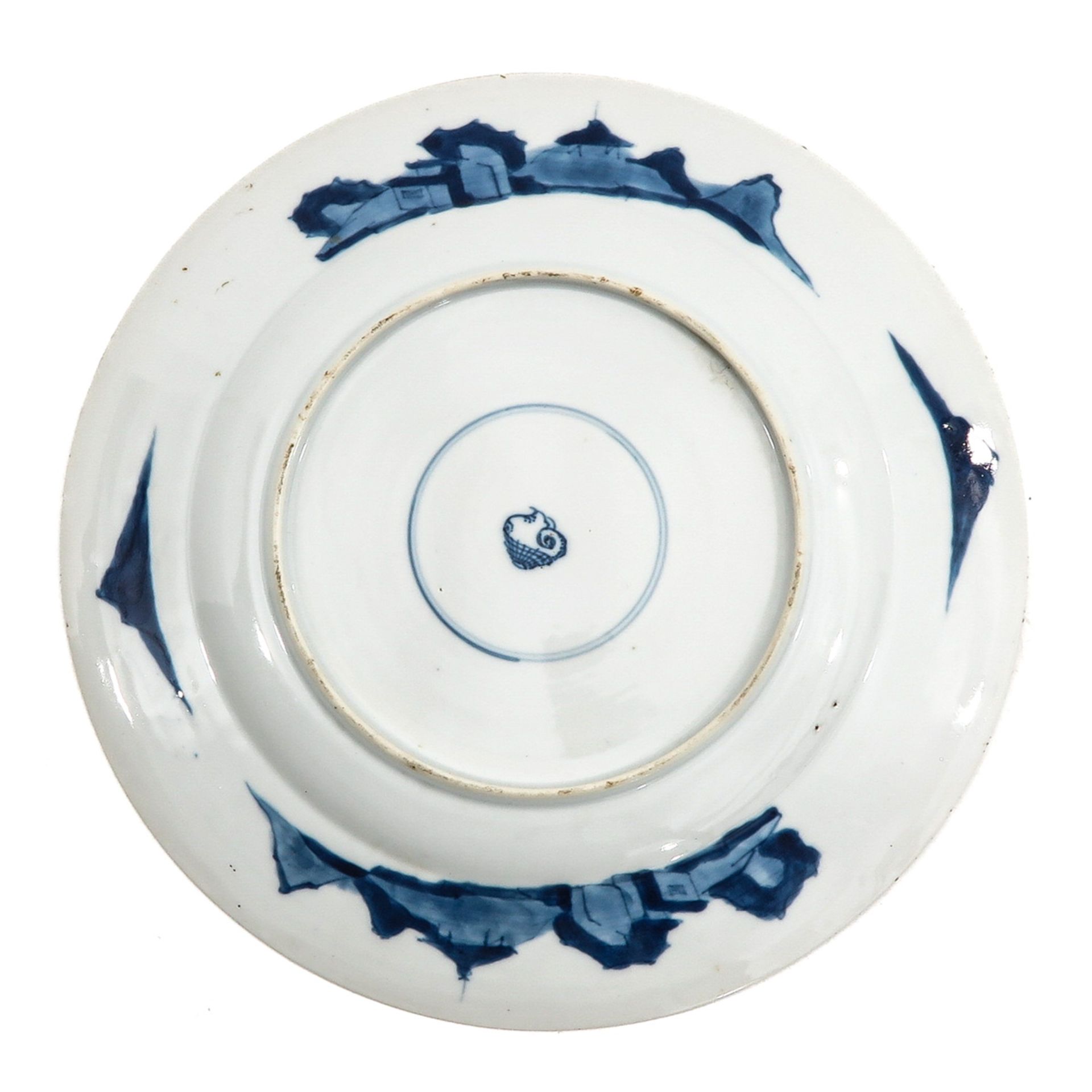 A Pair of Blue and White Plates - Bild 4 aus 10