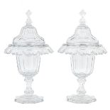 A Lot of 2 19th Century Crystal Coupes