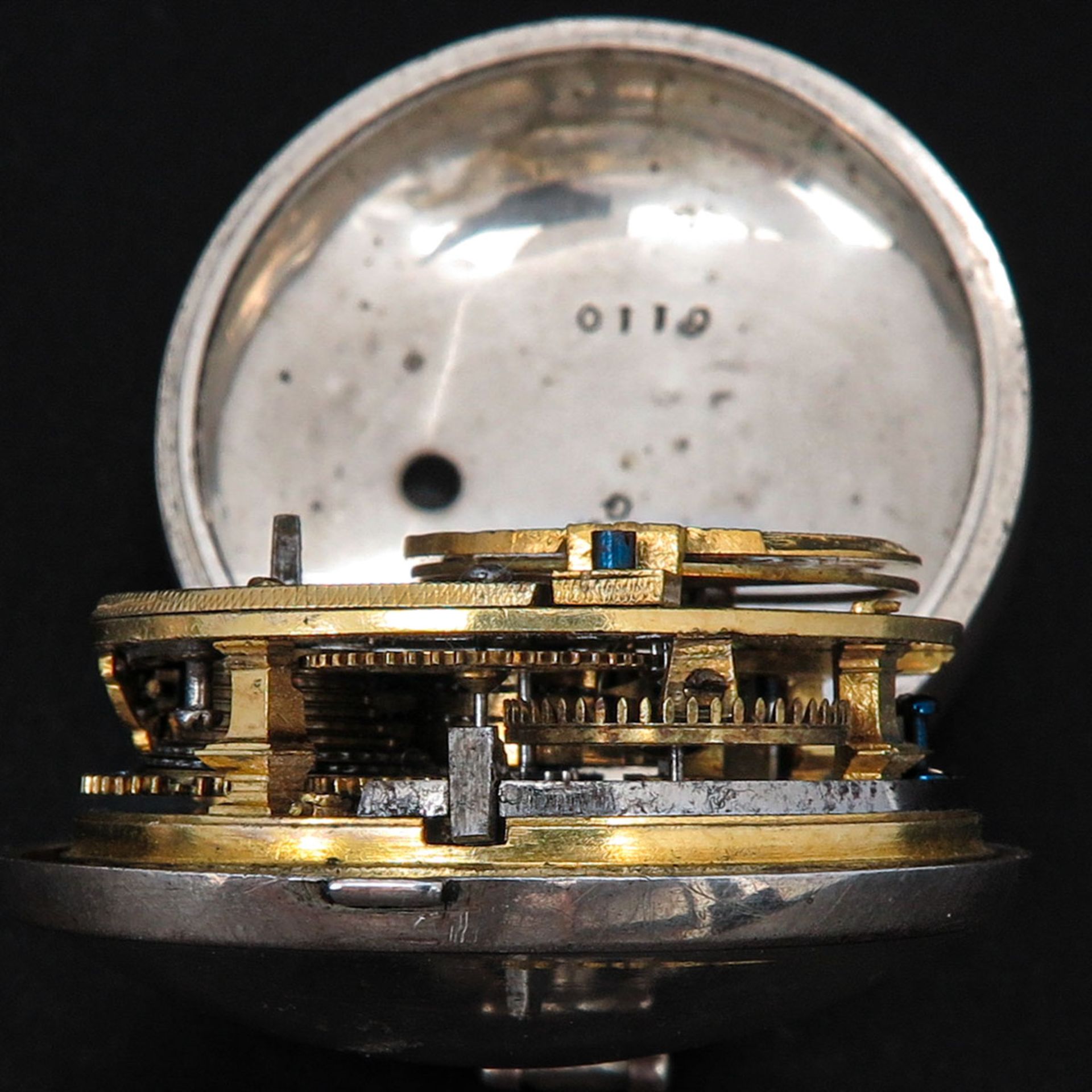 A Silver Pocket Watch Signed John Witter London Circa 1740 - Bild 9 aus 9