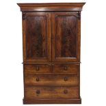 A 19th Century Mahogany English Cabinet