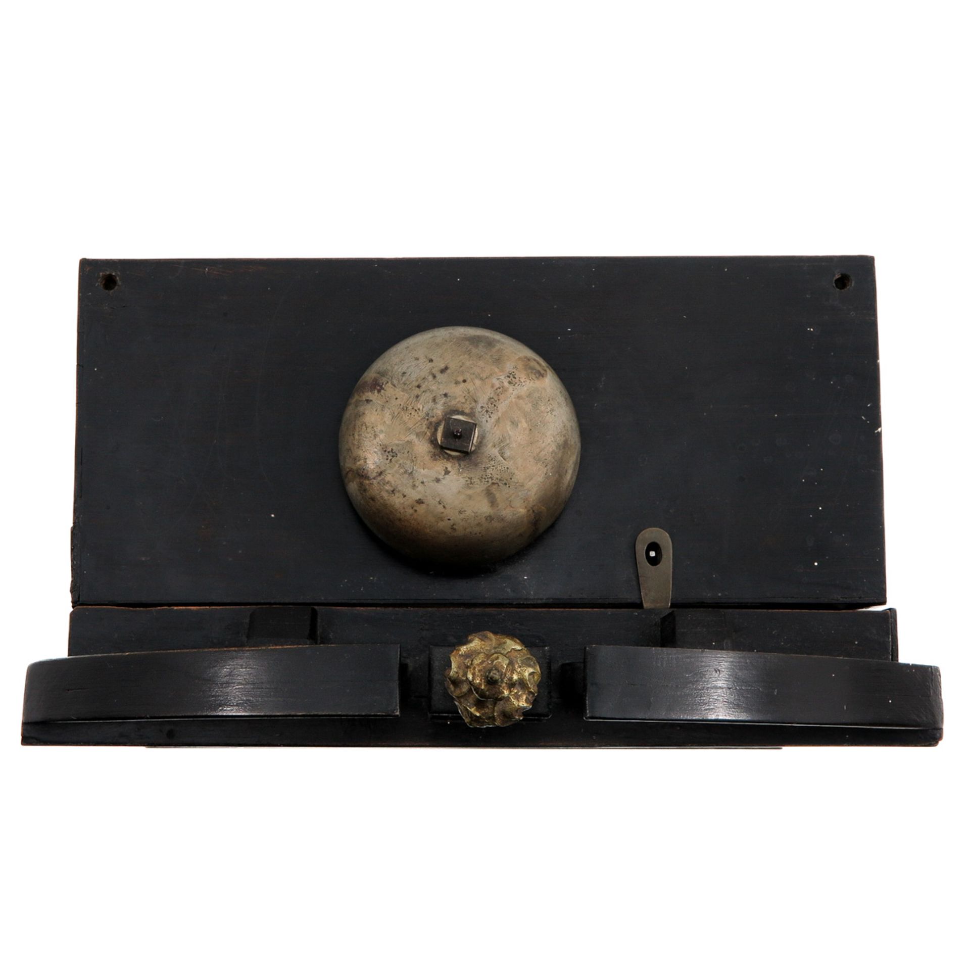 A 17th Century Hague Clock or Haagsche Klok Signed Pieter Visbagh - Image 5 of 9