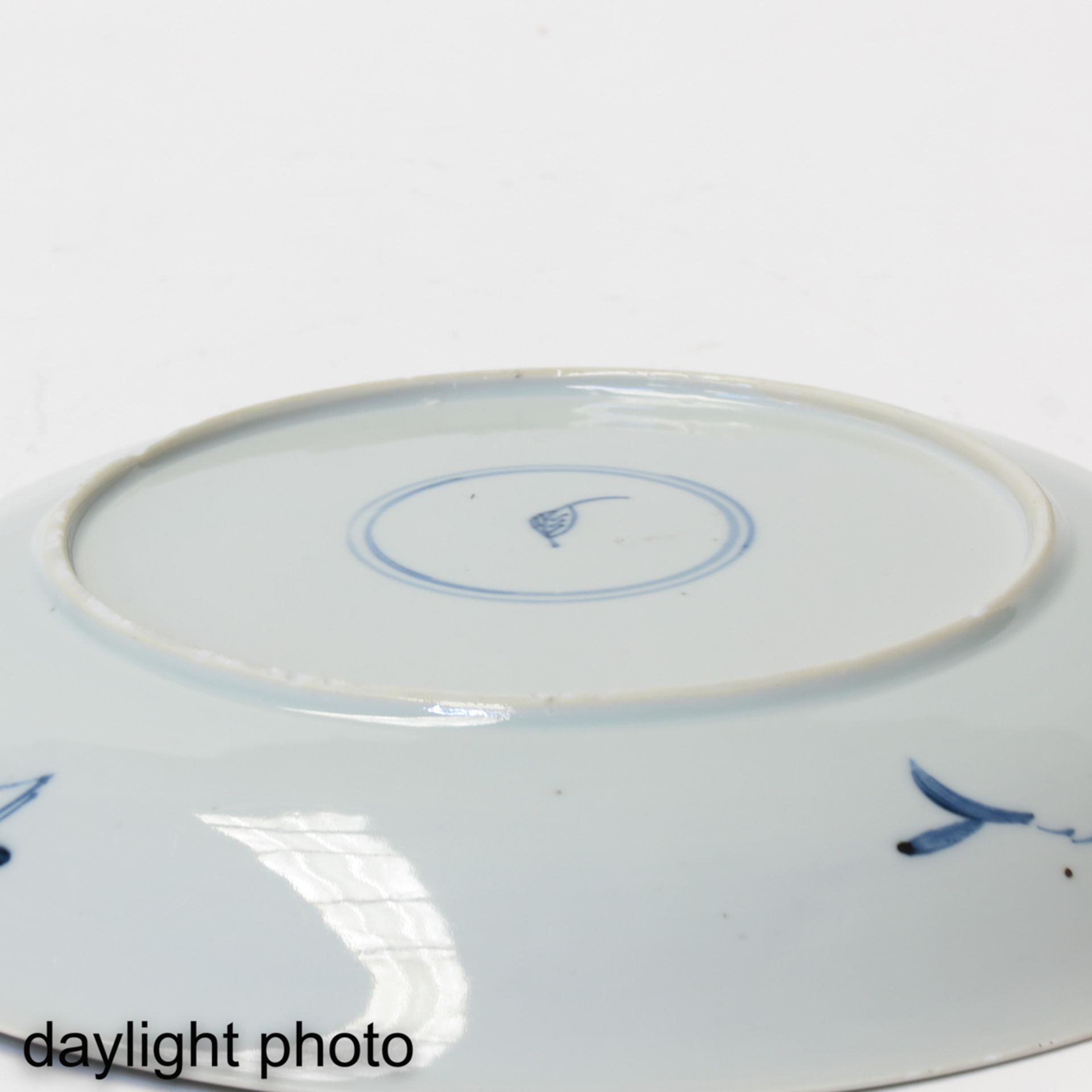 A Blue and White Plate - Image 4 of 5