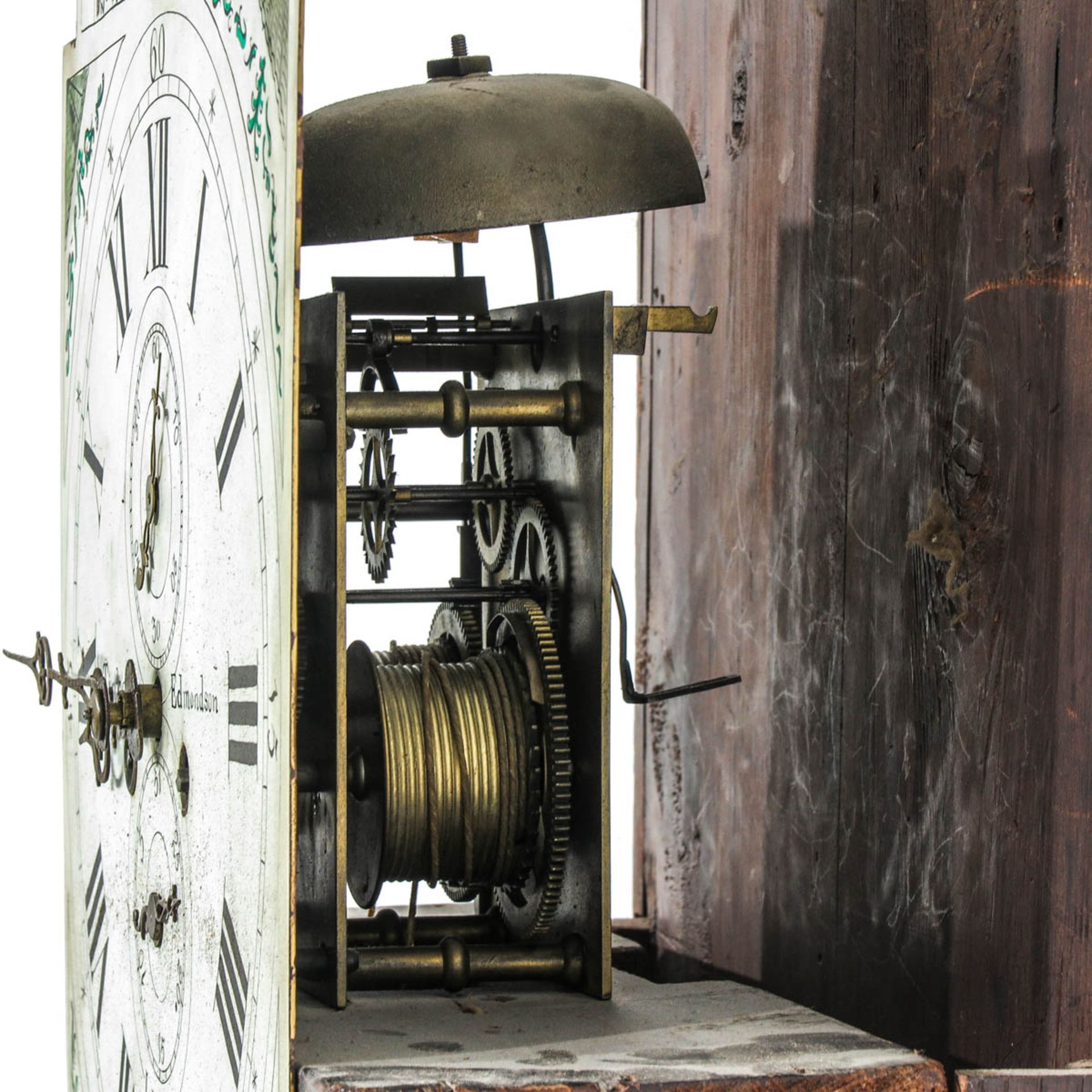 A Standing Clock Signed Tinker & Edmondson Leeds - Bild 7 aus 9