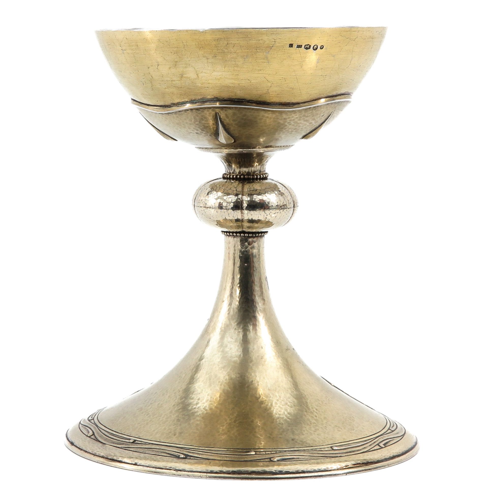 An Art Deco Silver Chalice - Bild 3 aus 10