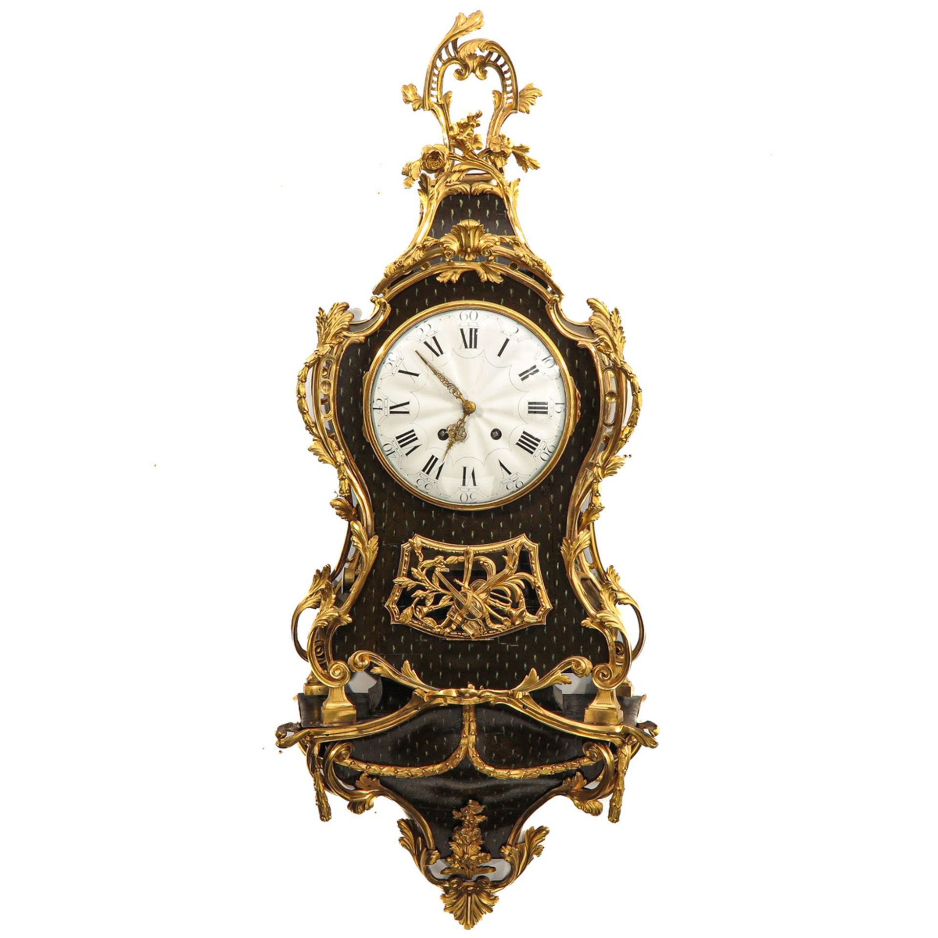 A Neuchatel Clock Signed DFDB Circa 1780