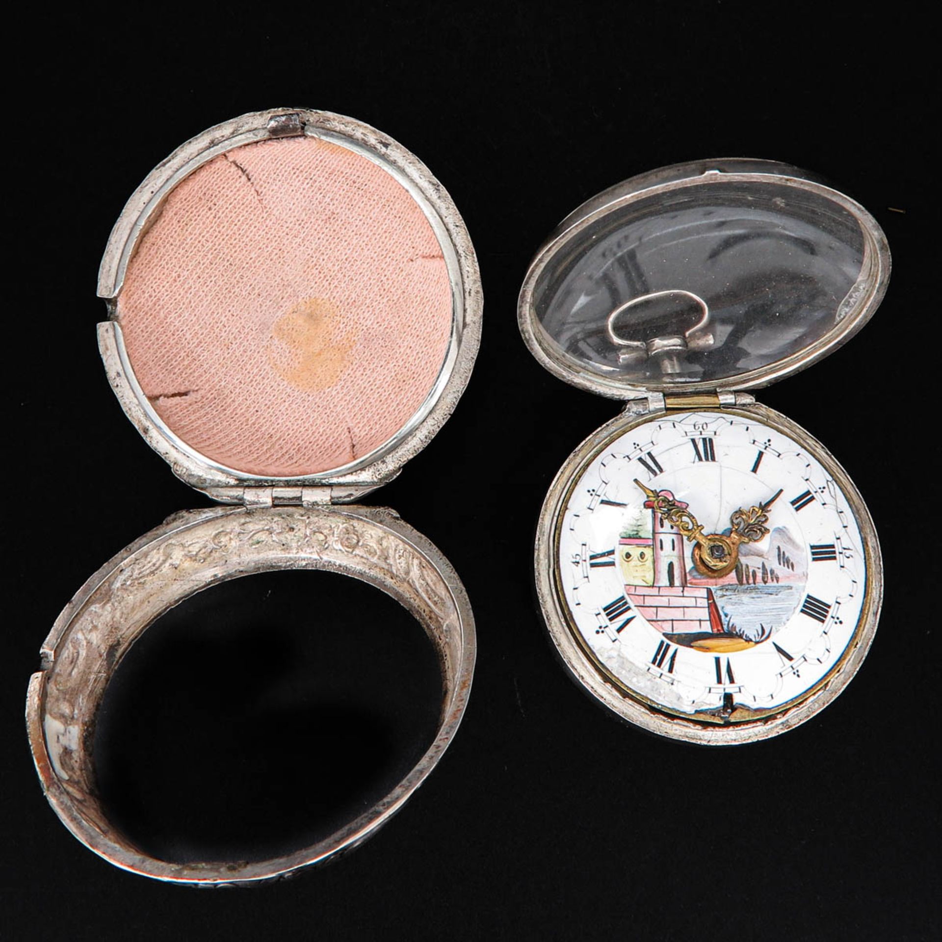 A Silver Pocket Watch Signed Weldon London Circa 1770 - Bild 2 aus 8