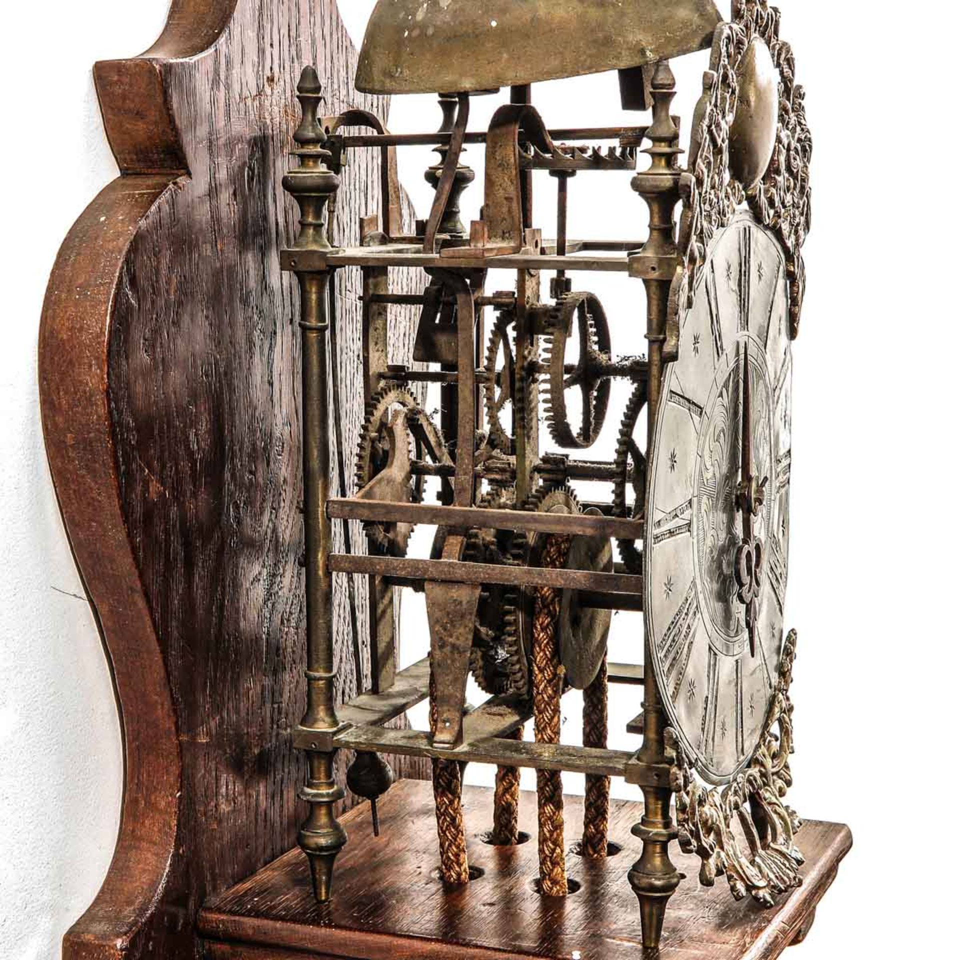 A 17th Century French Lantern Clock - Bild 2 aus 6