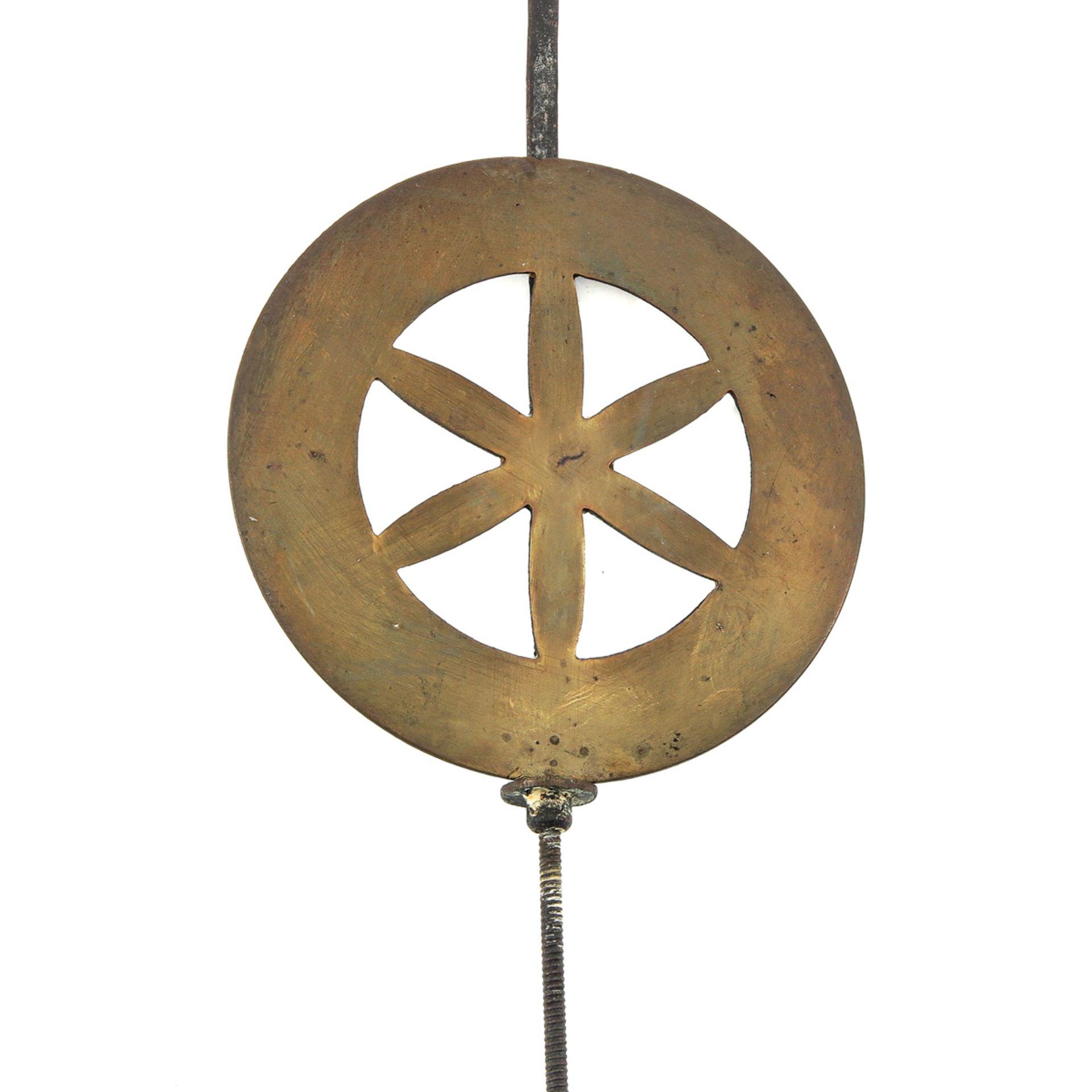 A 19th Century German Wall Clock or Appelklok - Image 7 of 7