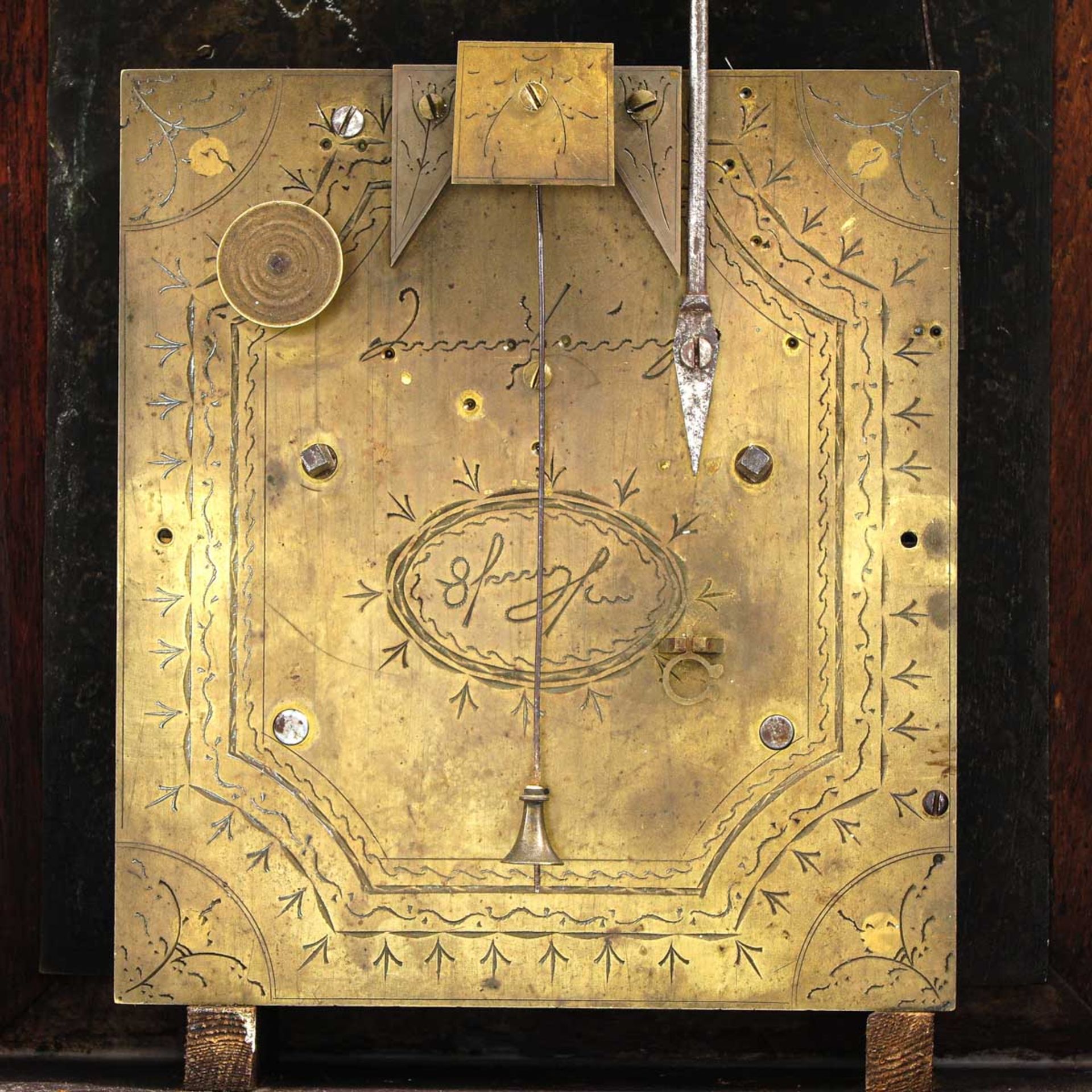 An English Table Clock Circa 1800 - Bild 7 aus 10