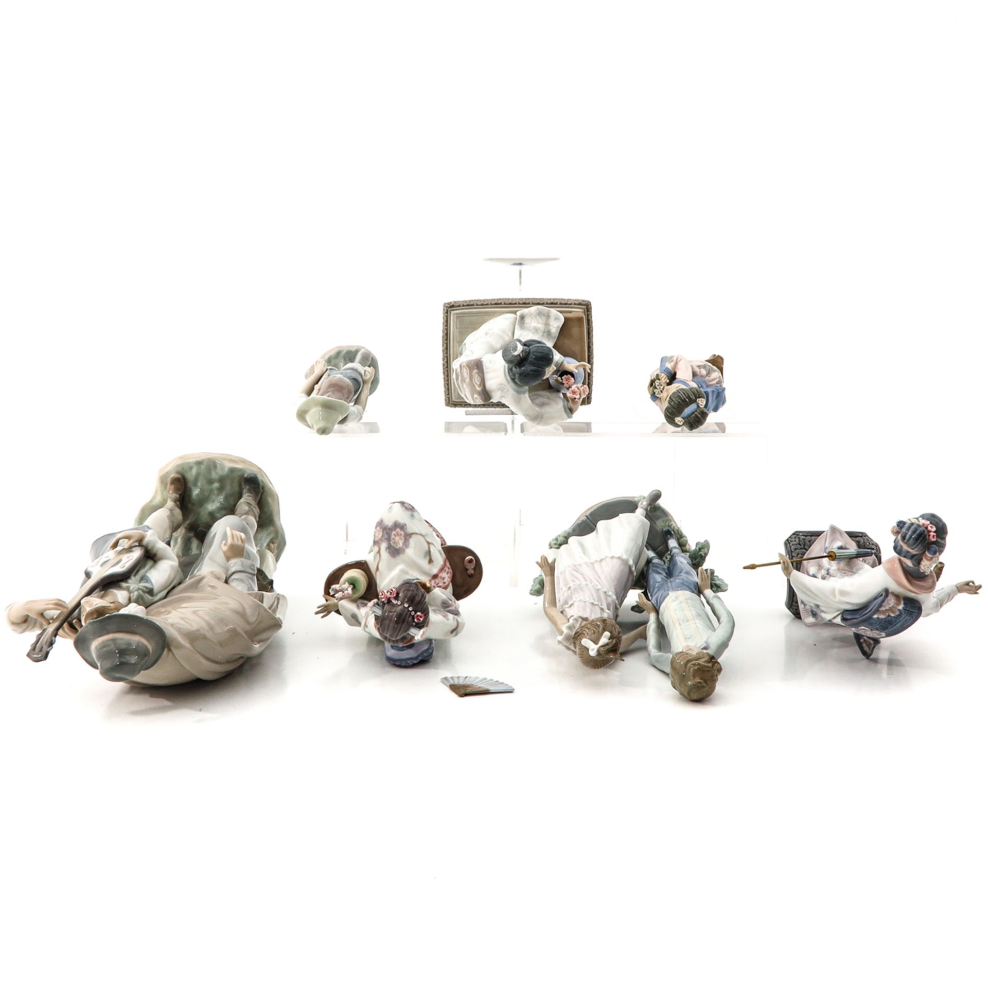 A Collection of 8 Pieces of Lladro - Bild 5 aus 10