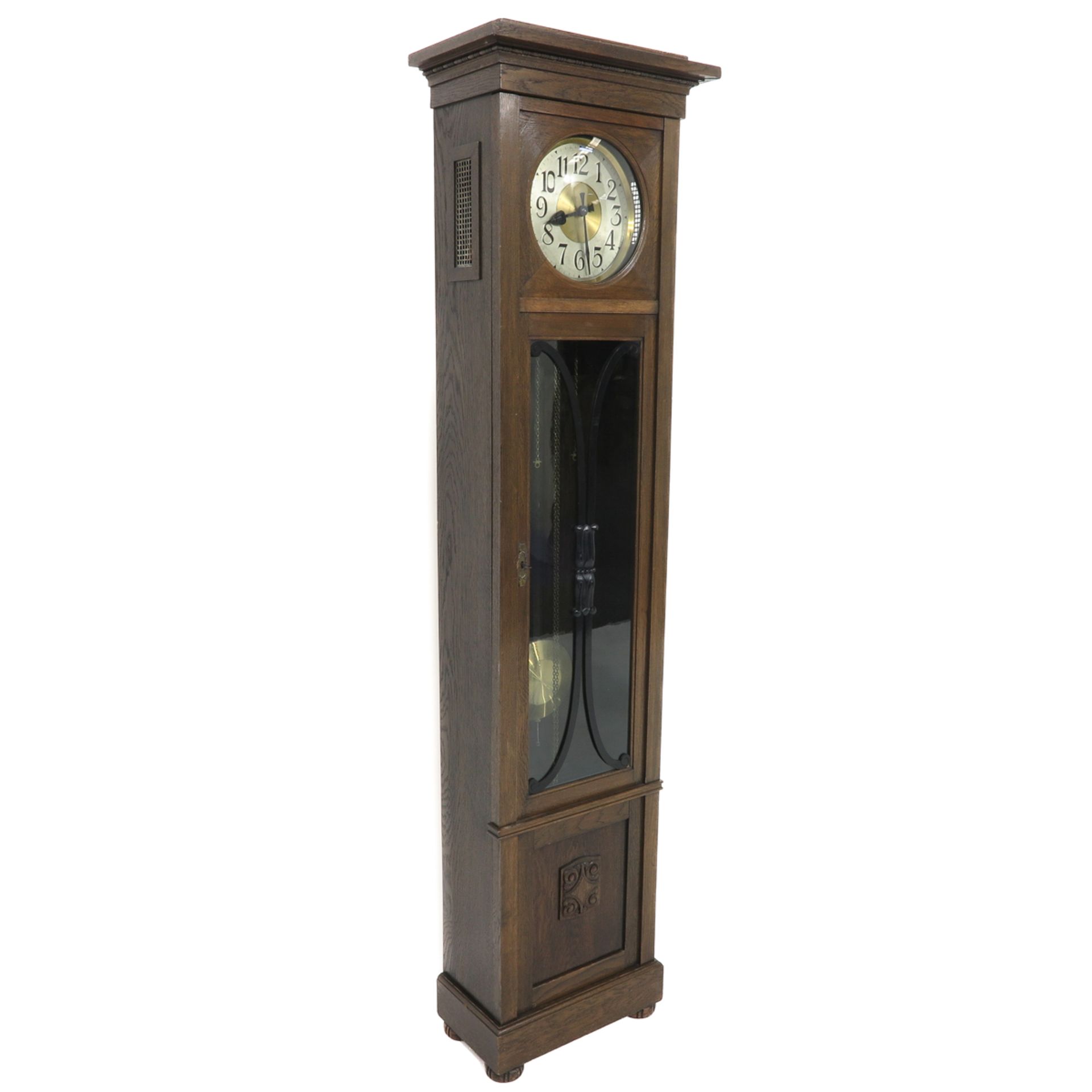 An Art Decor Period Standing Clock - Bild 2 aus 9