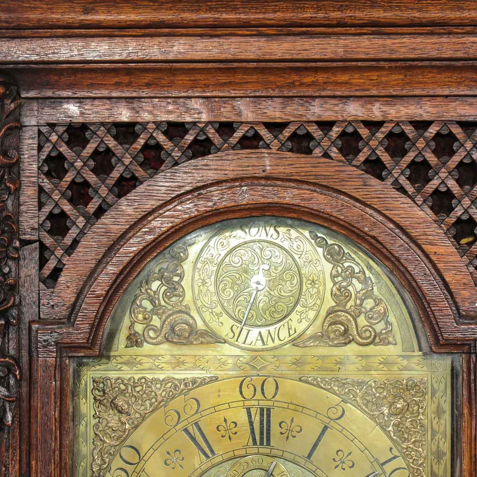 An 18th Century Flanders Standing Clock - Bild 5 aus 10