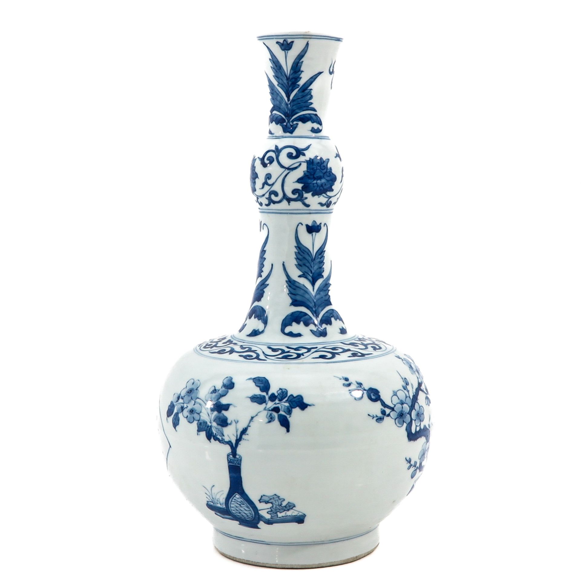 A Blue and White Gourd Vase - Image 3 of 9