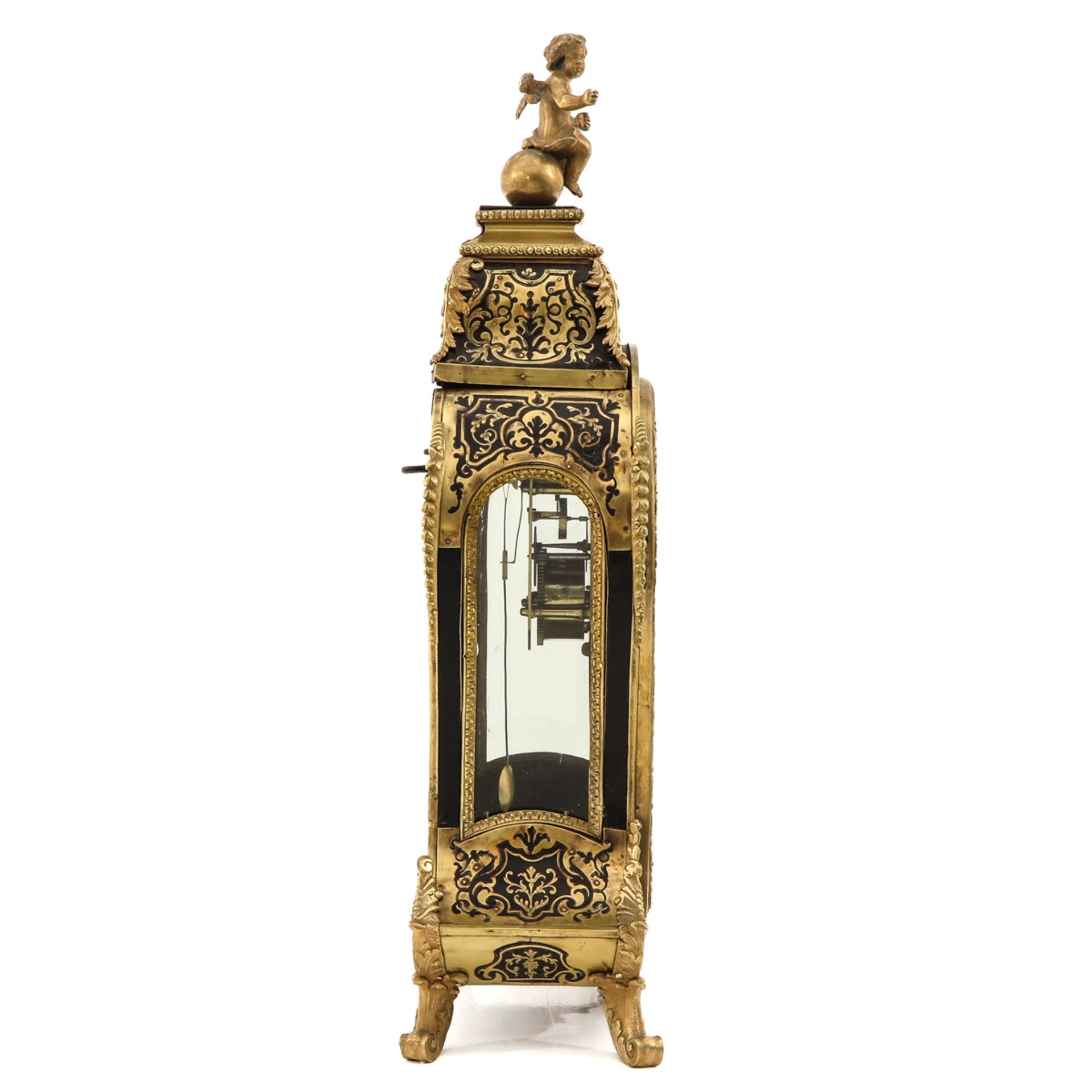 A Neuchatel Clock Signed Gaucheuv Paris - Image 4 of 7