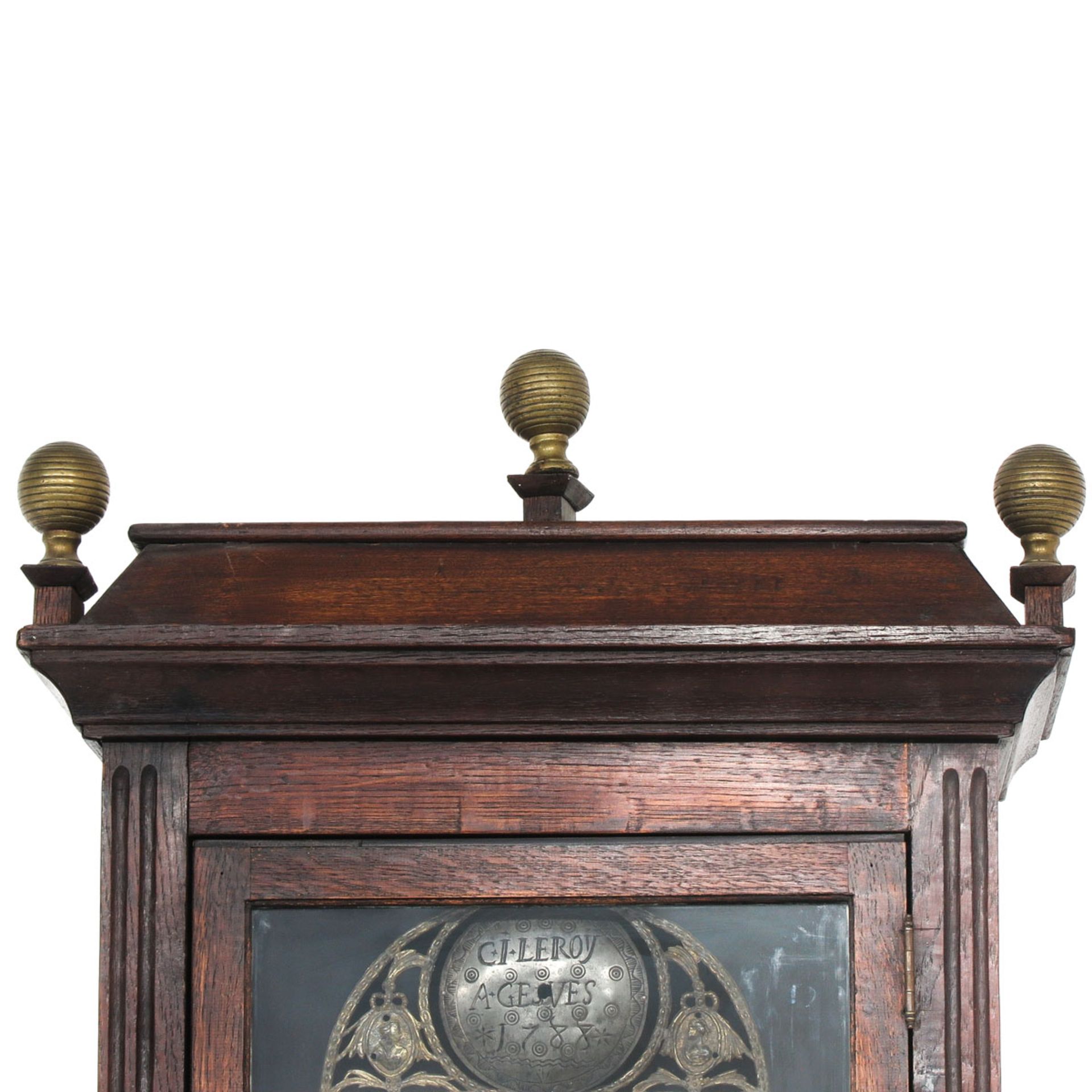 A Standing Clock Signed C.I. LeRoy a Gesves - Image 9 of 10