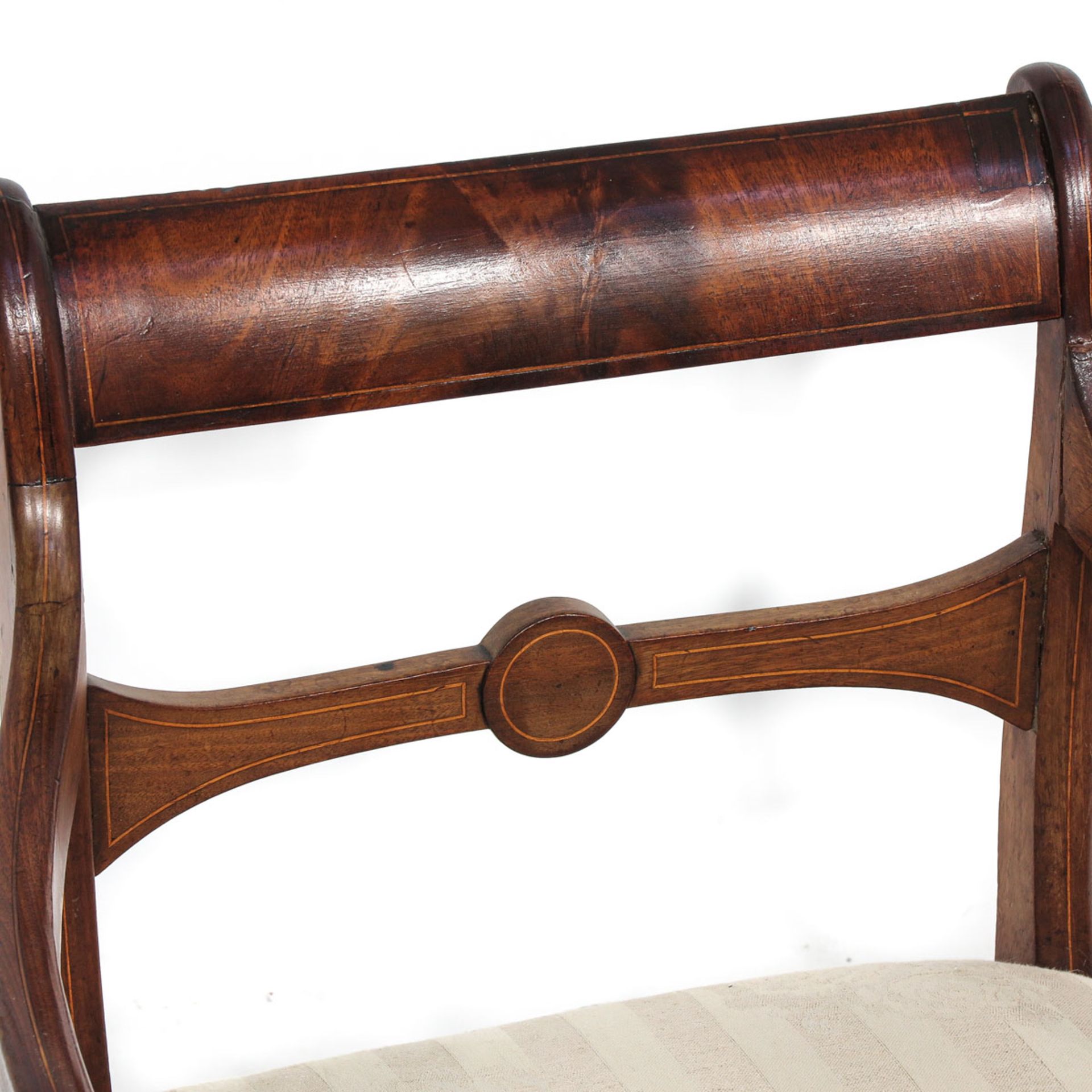 A Set of 6 19th Century English Mahogany Chairs - Image 7 of 9