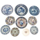 A Collection of 10 Plates