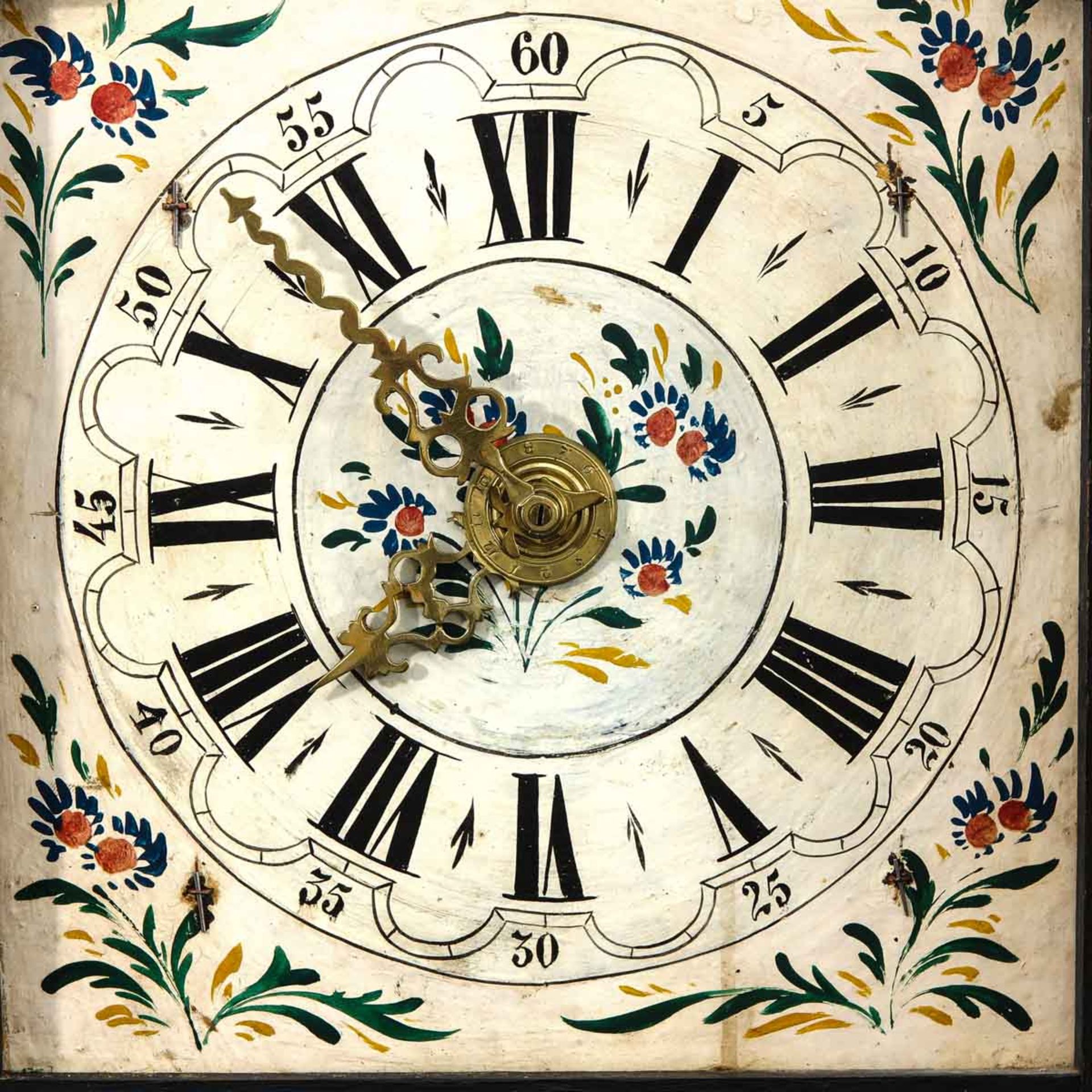A 19th Mechanical Wall Clock - Image 4 of 10