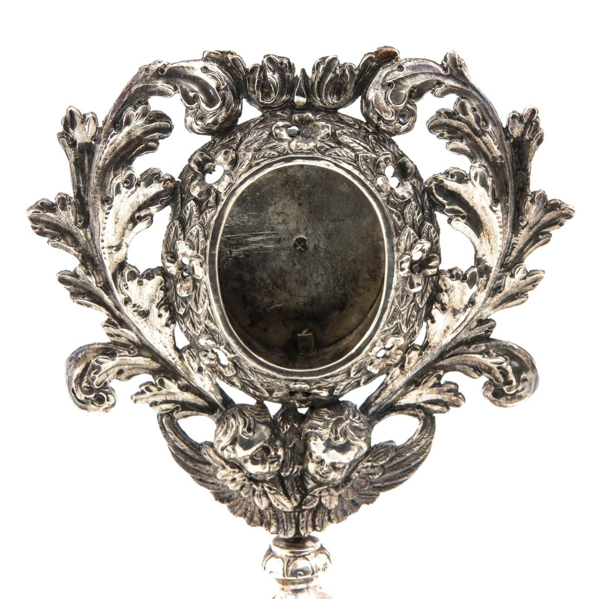 A 19th Century Silver Relic Holder - Bild 9 aus 10