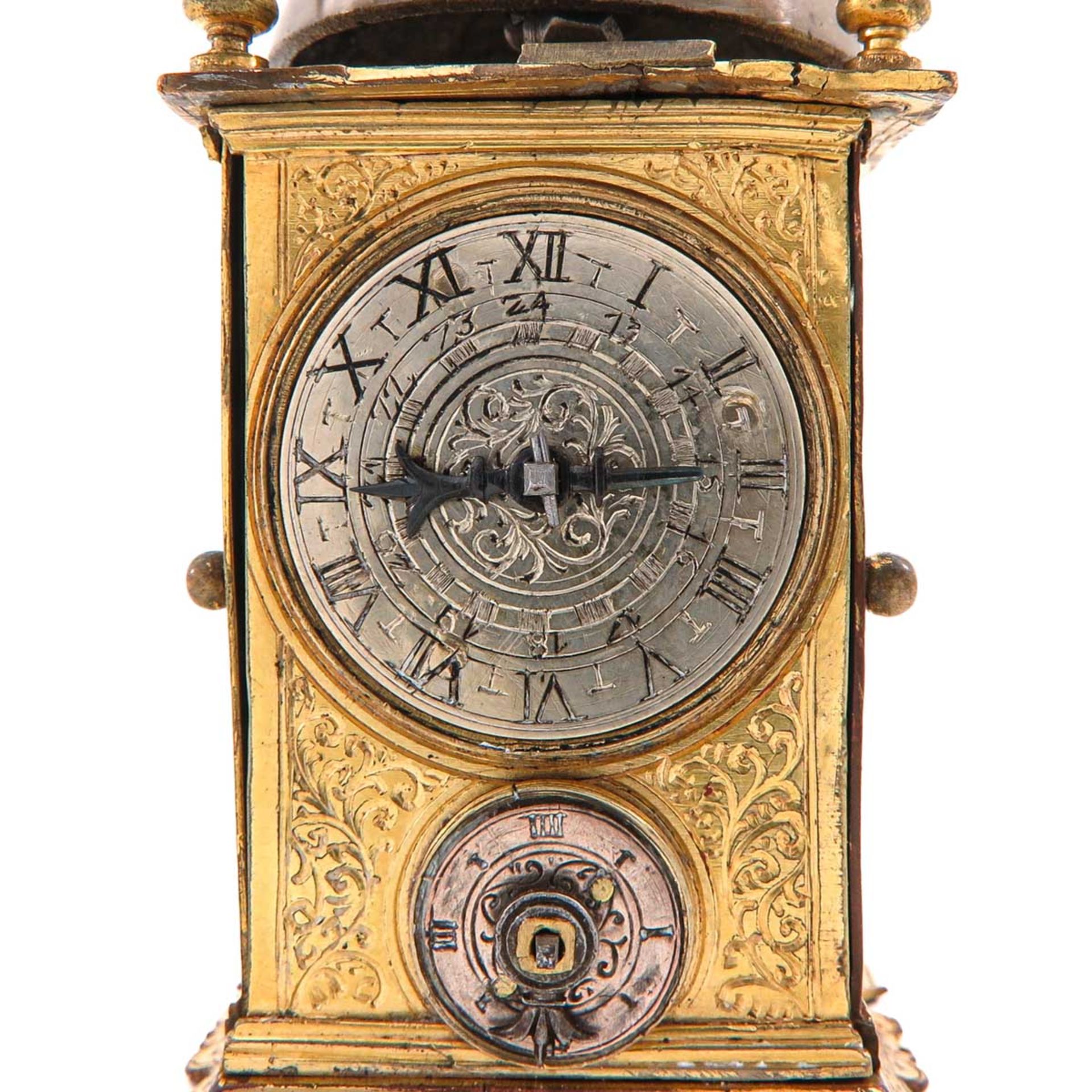 A Rare 16th Century German Turmuhr Clock - Bild 5 aus 8