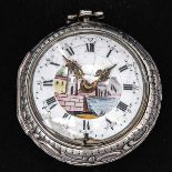 A Silver Pocket Watch Signed Weldon London Circa 1770