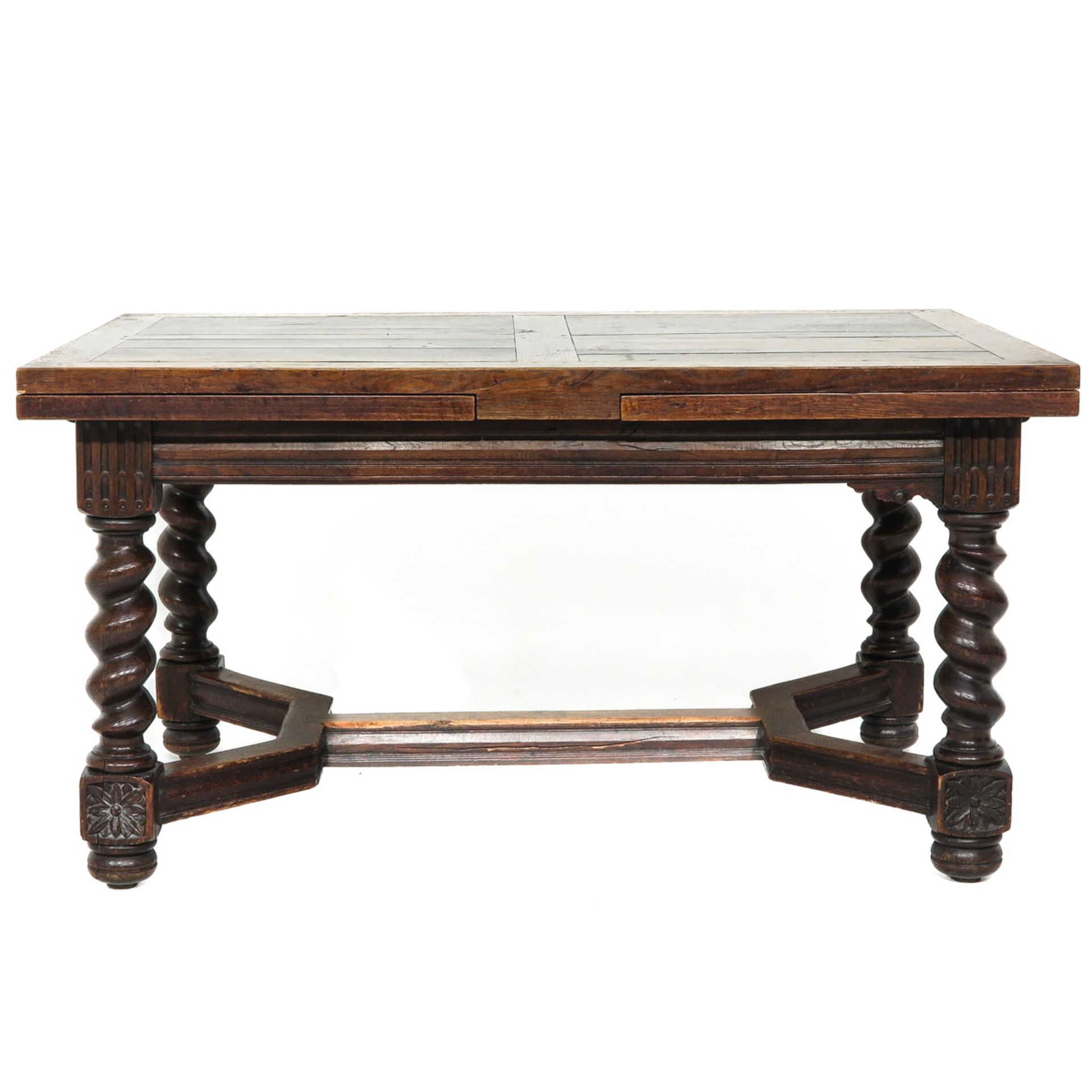 A 19th Century Oak Extension Table - Image 2 of 9