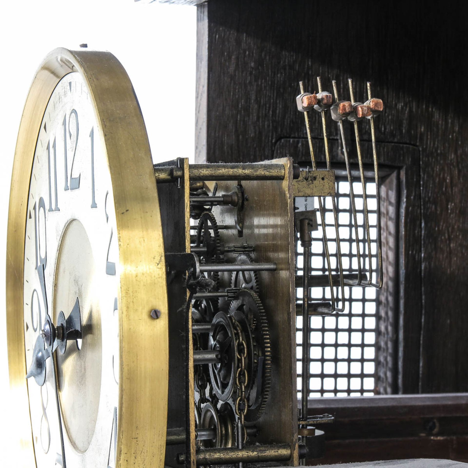 An Art Decor Period Standing Clock - Bild 6 aus 9
