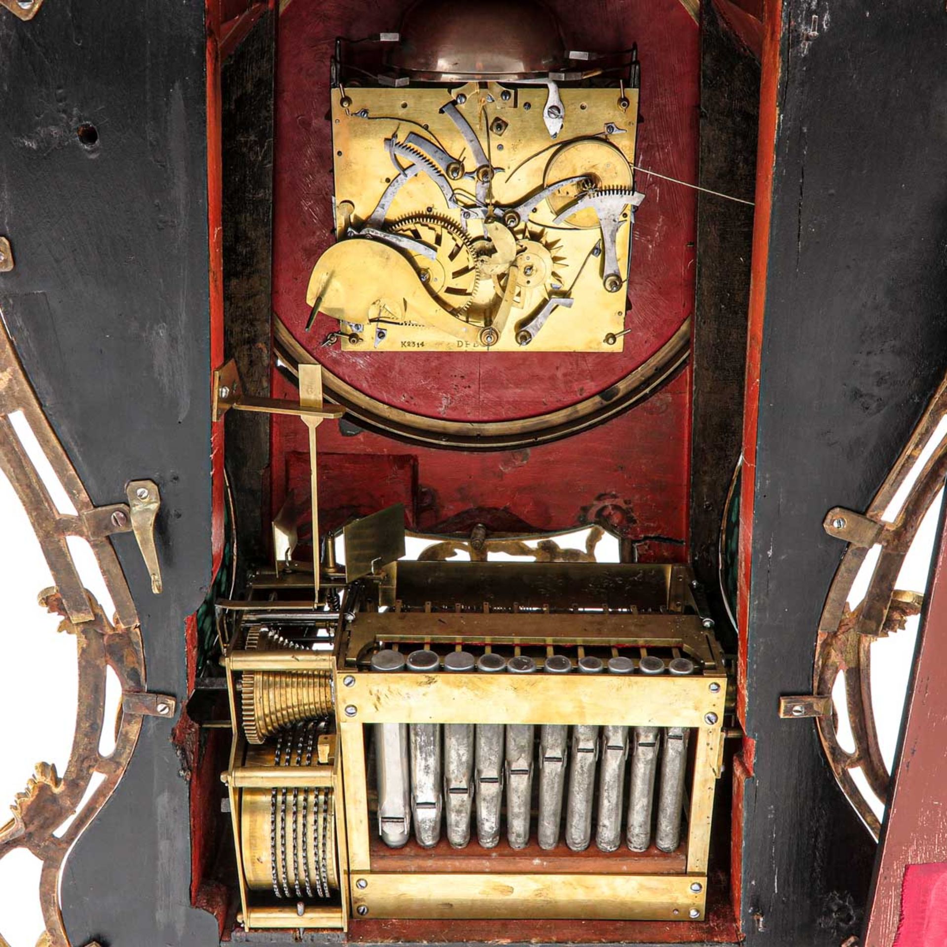 A Neuchatel Clock Signed DFDB Circa 1780 - Image 9 of 9