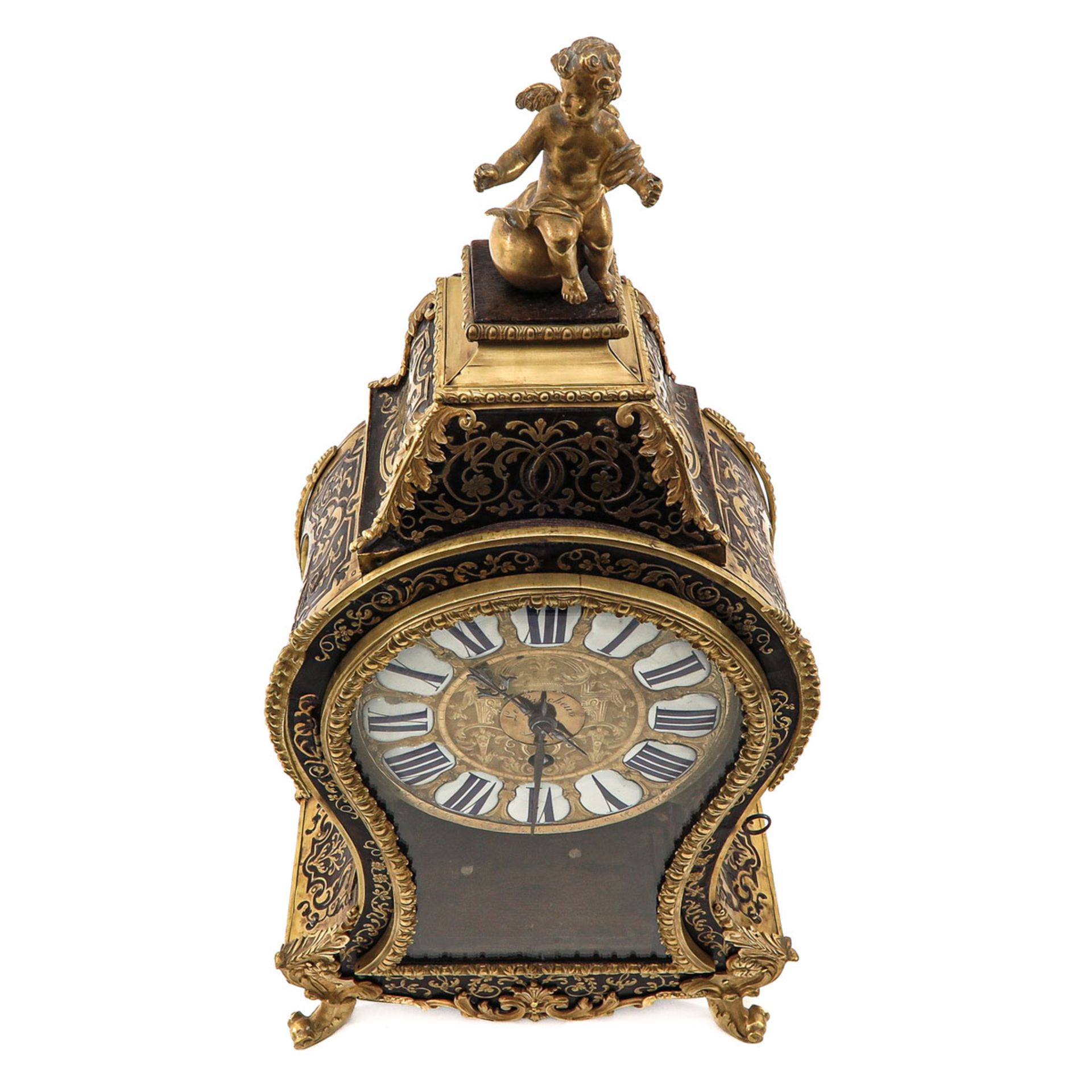 A Neuchatel Clock Signed Gaucheuv Paris - Image 6 of 7