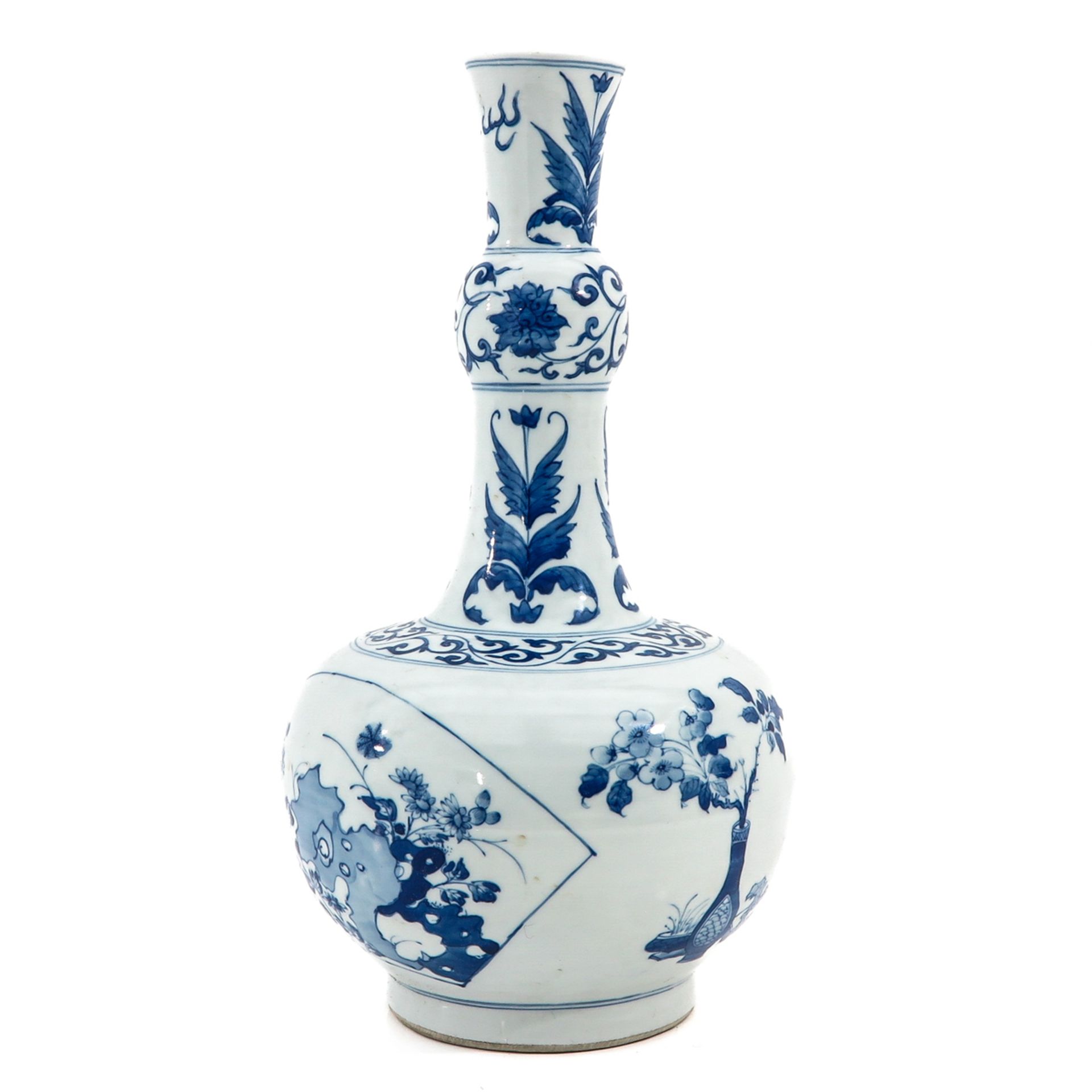 A Blue and White Gourd Vase - Image 2 of 9