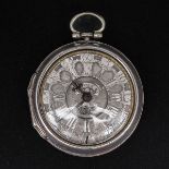 A Silver Pocket Watch Signed Cole London Circa 1750