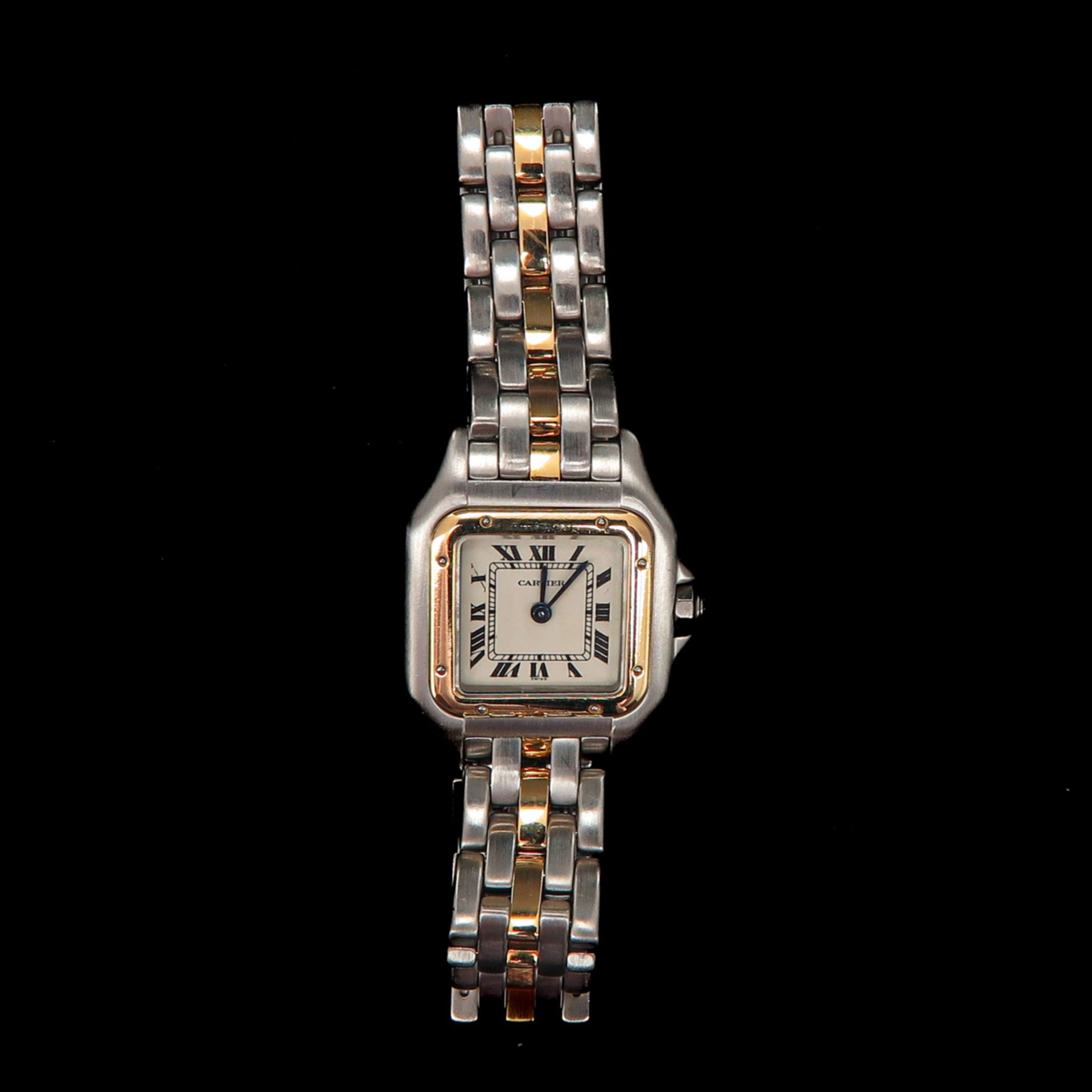 A Ladies Cartier Santos Watch - Bild 4 aus 5