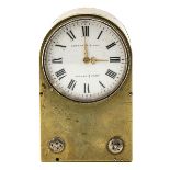 A 19th Century Travel Clock Signed Leuchars & Son London & Paris