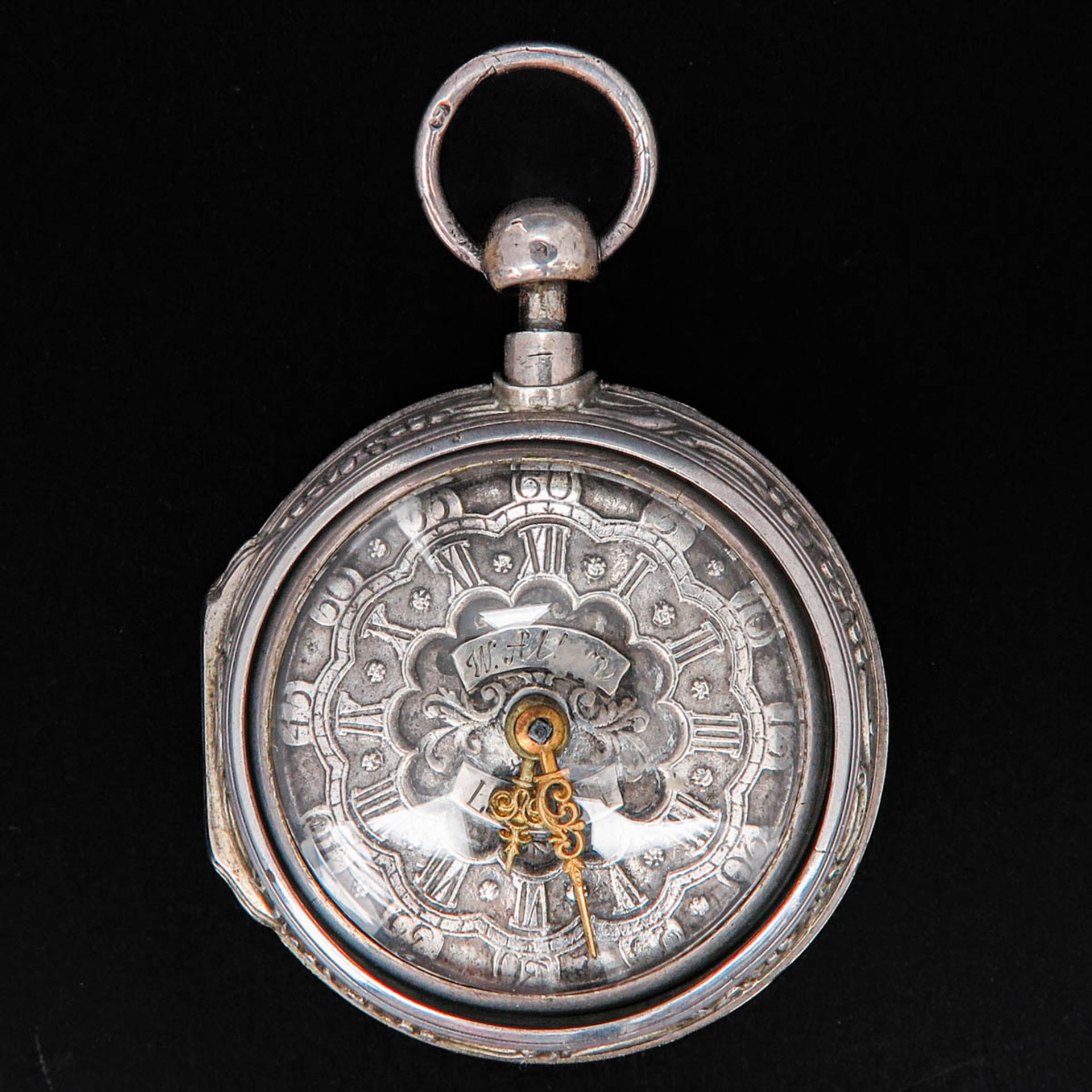 A Silver Pocket Watch Signed W. Allam London Circa 1770