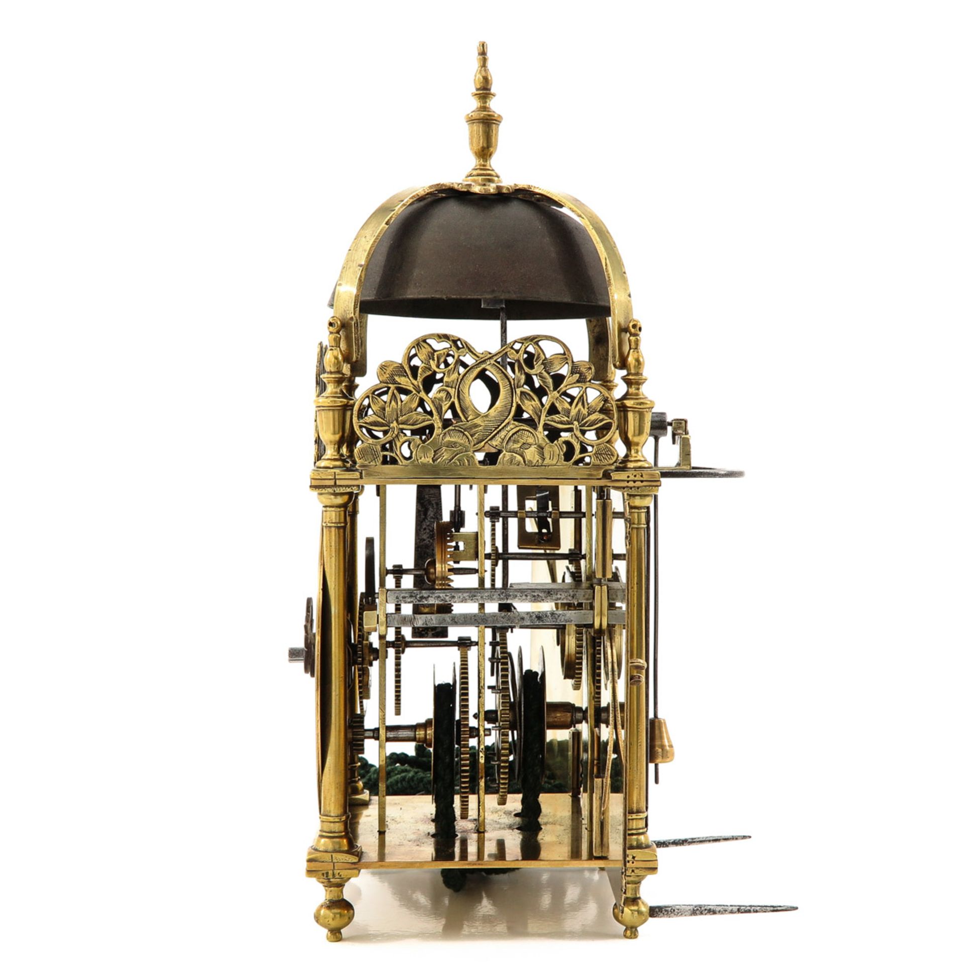 An English Lantern Clock Signed Thomas Wheeler Circa 1670 - Image 2 of 7