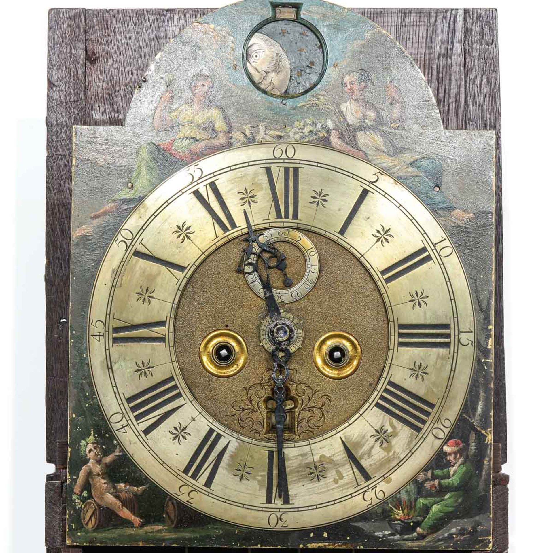 An 18th Century Standing Clock - Bild 4 aus 10