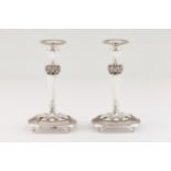 A pair of candlesticks