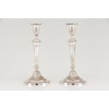 A pair of candlesticks