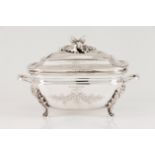 A tureen with cover