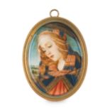 E. Melocchi (XX)Botticelli's Madonna del Magnificat