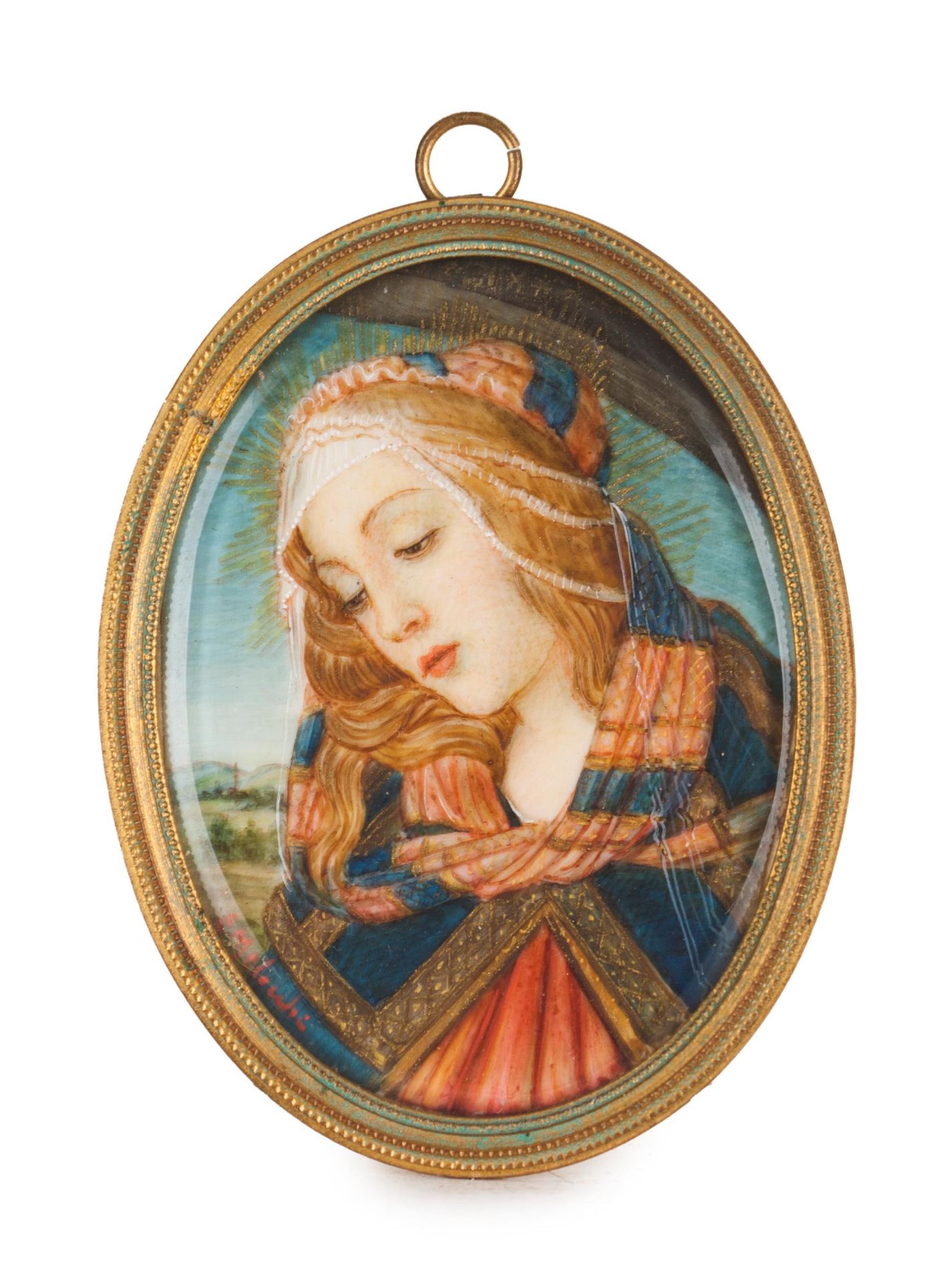 E. Melocchi (XX)Botticelli's Madonna del Magnificat
