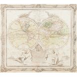 Louis Brion de La Tour (1743–1803)"Mappe-Monde Dressee pour l'Etude de la Geographie..."