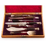A set of game cutlery