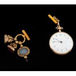 An unusual repeater musical clock18 kt gold case with white enamelled dial of Arabic numbering