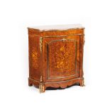 A Louis XV style low cupboard, Maison KriegerRosewood and other timbers veneers Fine marquetry